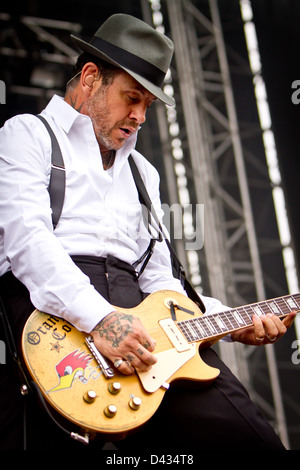 2. September 2012 - tritt The Social Distortion im Bereich Parco Nord, Bologna, Italien Stockfoto