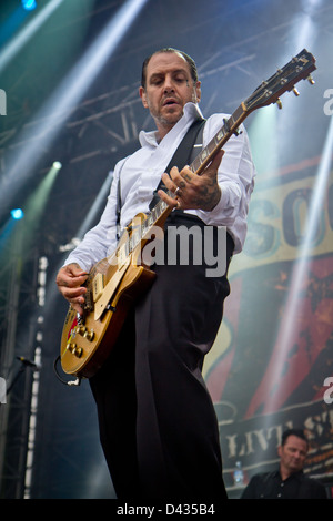 2. September 2012 - tritt The Social Distortion im Bereich Parco Nord, Bologna, Italien Stockfoto