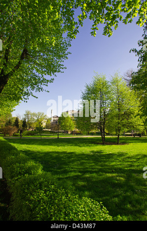 Schönen großen Park im Zentrum von Riga. Lettland Stockfoto