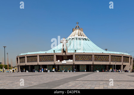 Guadalupe Basilica in Mexiko-Stadt ist der größte Wallfahrtsort in der mexikanischen Hauptstadt Stockfoto