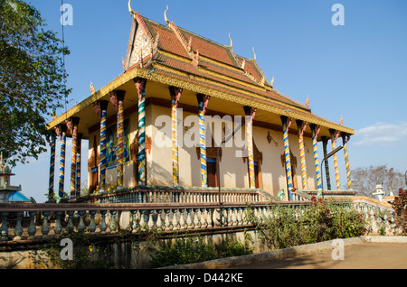 Ratanakiri Banlung Ban Lung Kambodscha Tempel Stuppa Pagode Stockfoto