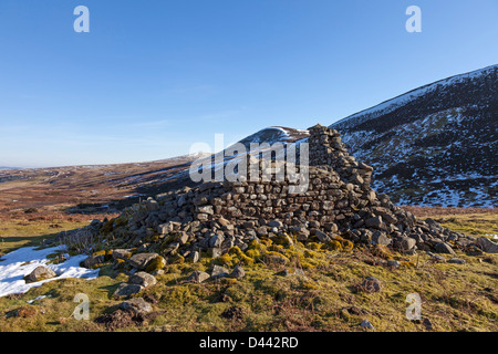 Ruine der Mine am weißen Kraft Mine, Birk Rigg, Cronkley fiel oberen Teesdale County Durham UK Stockfoto