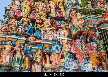 Yangon, Myanmar Shri Kali Hindu-Tempel Stockfoto