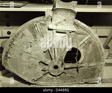 Die Mitsubishi A6M Zero war ein Langstreckenflugzeug auf Trägerbasis, das von den Japanern während des Zweiten Weltkriegs eingesetzt wurde und für seine außergewöhnliche Manövrierfähigkeit und Reichweite bekannt ist. Stockfoto