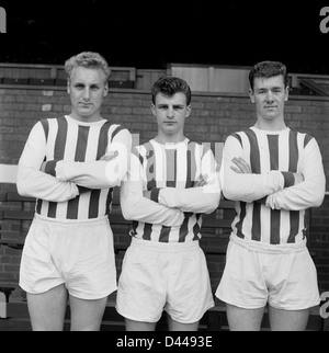 West Bromwich Albion FC Fußballer 1963 Tudur, West, Eddie Readfern Stockfoto