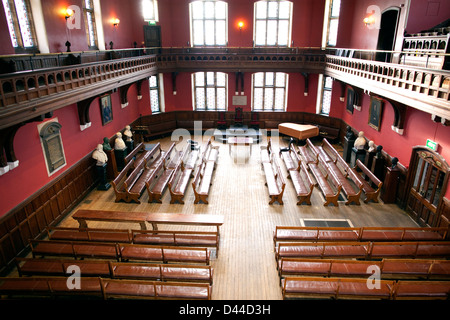 Der Oxford Union Society formale Sitzungssaal gegründet 1823, Frewin Court, Oxford, England, UK Stockfoto