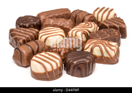 Schokoladenbonbons Stockfoto