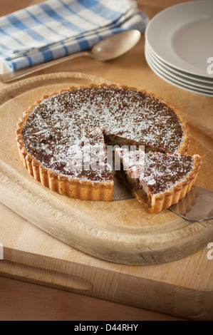 Grenze-Tarte traditionelle schottische Früchtekuchen Stockfoto