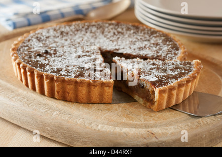 Grenze-Tarte traditionelle schottische Früchtekuchen Stockfoto