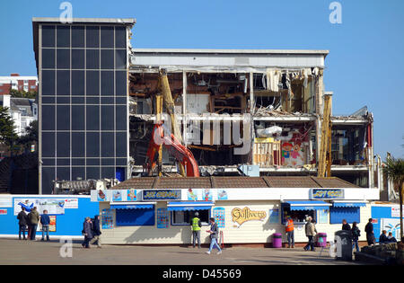 IMAX-Kino im Abbruch, Bournemouth, Dorset, England, UK Stockfoto