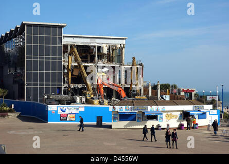 IMAX-Kino im Abbruch, Bournemouth, Dorset, England, UK Stockfoto