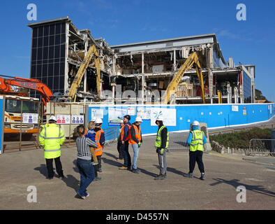 IMAX-Kino im Abbruch, Bournemouth, Dorset, England, UK Stockfoto