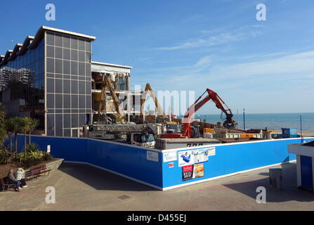 IMAX-Kino im Abbruch, Bournemouth, Dorset, England, UK Stockfoto