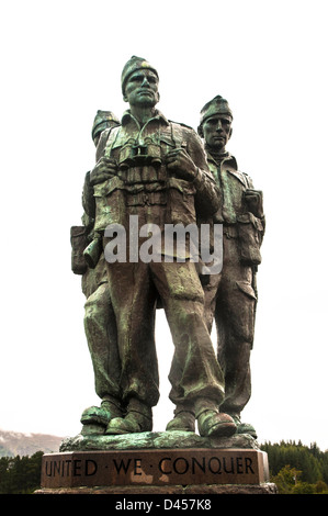 Die Commando Memorial, Spean Bridge, Fort William, Schottland Stockfoto