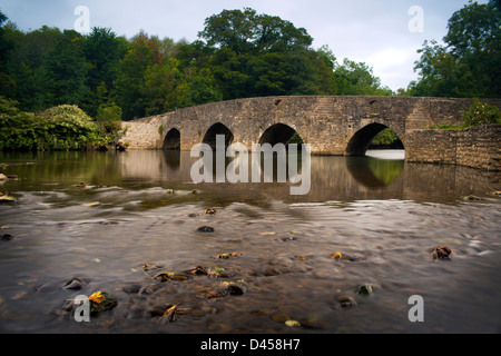 Merthyr Mawr DIP Brücke Stockfoto