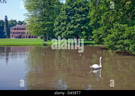 Schloss Favorite bei Rastatt in Baden-Württemberg; Schwarzwald; Schwarzwald; Deutschland; Europa Stockfoto