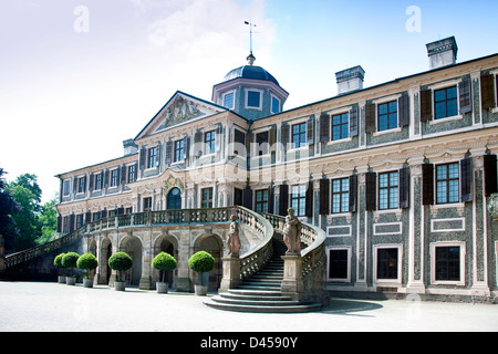 Schloss Favorite bei Rastatt in Baden-Württemberg; Schwarzwald; Schwarzwald; Deutschland; Europa Stockfoto