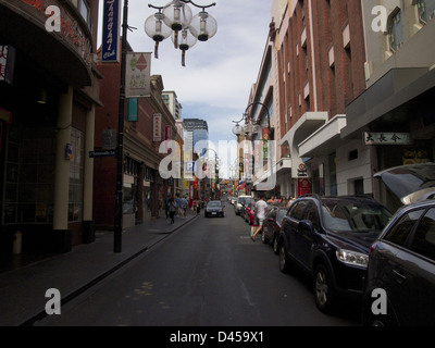 Little Bourke Street, Chinatown, Melbourne Stockfoto