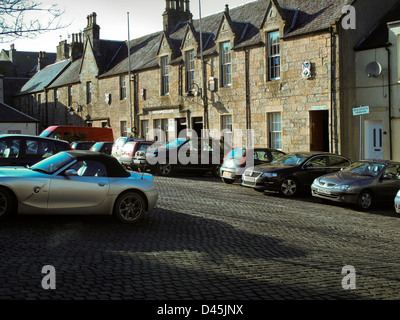 Markt Straße quadratische Kilsyth North Lanarkshire Stockfoto