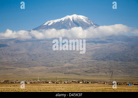 Berg Ararat, Dogubayazit, Nord-Ost-Anatolien, Türkei, Asien Stockfoto