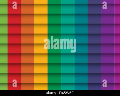 Farbigen Hintergrund mit horizontalen und vertikalen Linien Stockfoto