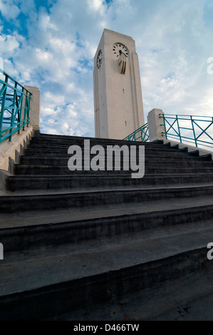 Uhrturm, Seaton Carew. Teesside Stockfoto