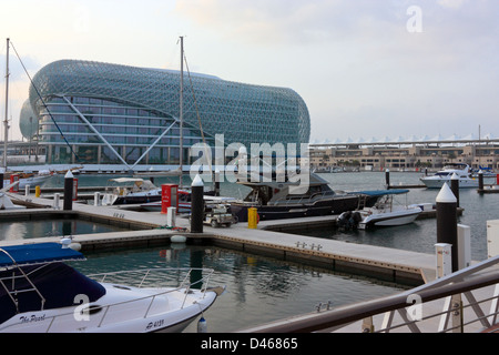 Viceroy Hotel auf Yas Marina, Abu Dhabi, Vereinigte Arabische Emirate Stockfoto