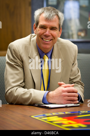 NASA-Chef-Technologe Besuche NASA Wallops (201201240007HQ) Stockfoto