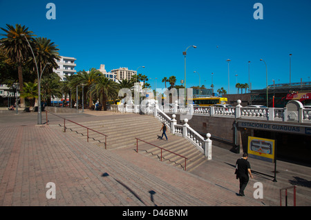 Treppe zum Estacion de Guaguas die Bushaltestelle am Parque San Telmo in Triana Viertel Las Palmas Stadt Insel Gran Canaria Stockfoto
