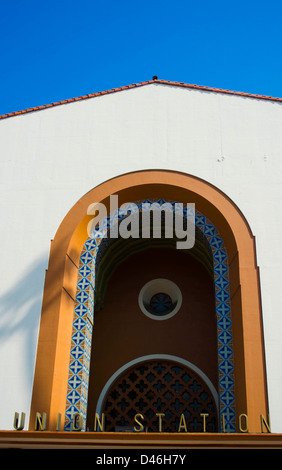 Union Station in Los Angeles, Kalifornien Stockfoto