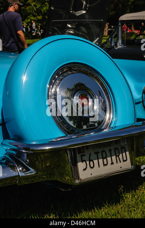 1956 Ford Thunderbird, Oldtimer Show, Sully historische Stätte, Chantilly, Virginia Stockfoto