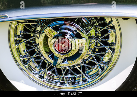 1956 Ford Thunderbird, Oldtimer Show, Sully historische Stätte, Chantilly, Virginia Stockfoto