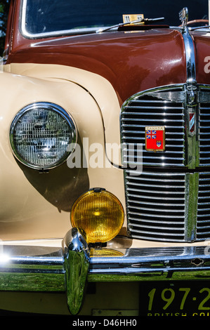 1950 zeigen Austin A70, Oldtimer, historische Stätte Sully, Chantilly, Virginia Stockfoto