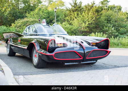 Original Batmobil 1966 – 1968 live-Action-TV-Show und seiner Verfilmung verwendet Stockfoto