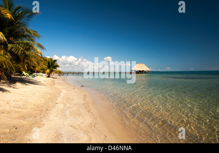 Das Inn at Robert Grove; Placencia, Belize Stockfoto