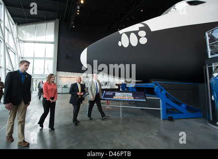 Bolden Sie Touren Seattle Museum of Flight (201301150007HQ) Stockfoto