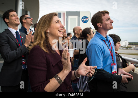 SpaceX Falcon 9 Start (201303010004HQ) Stockfoto