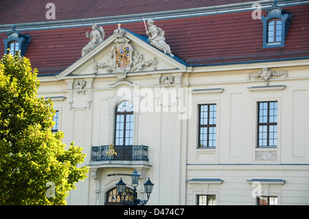 Deutschland, Berlin, Fassade des jüdischen Museums (eröffnet 1999) Stockfoto