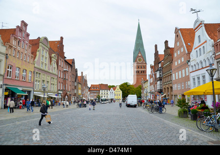 Deutschland, Niedersachsen, Stade Stockfoto