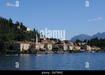 Comer See, Bellagio, Norditalien, August 2008. Wunderbare Stadt Bellagio am Ufer des Comer Sees, in der italienischen Seen. Stockfoto