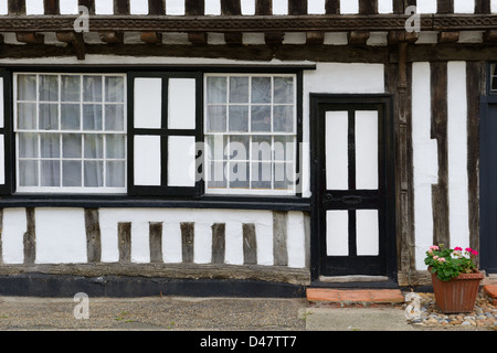 Tudor-Stilhaus im Debenham, England Stockfoto