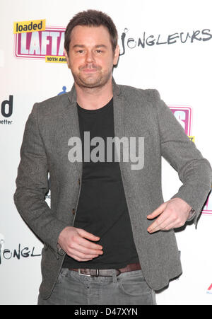 London, UK. 7. März 2013. Danny Dyer bei geladenen Laftas Comedy Awards an Sway Nachtclub Covent Garden, London, UK.   Foto von Keith Mayhew/Alamy Live-Nachrichten Stockfoto