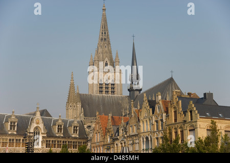 St.-Martins Kathedrale in Ypern oder Ieper Belgien Stockfoto