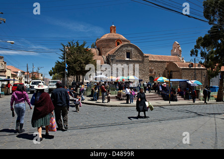 Kirche San Bernardo, Potosi, Bolivien, Südamerika Stockfoto