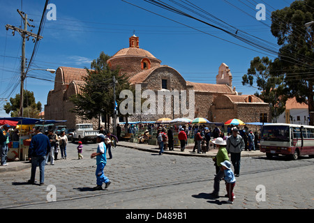 Kirche San Bernardo, Potosi, Bolivien, Südamerika Stockfoto