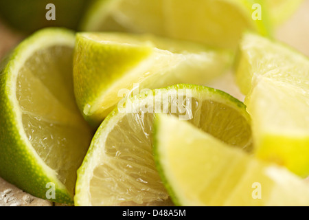 Ein abstraktes Bild von Teilbereichen Kalk Stockfoto