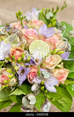 Schöne Hochzeit Blumenstrauß Stockfoto