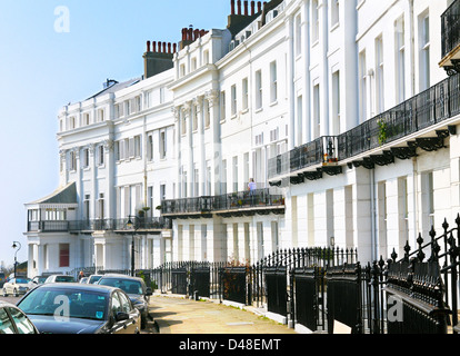 Lewes Crescent, Kemp Town, Brighton, East Sussex, UK Stockfoto