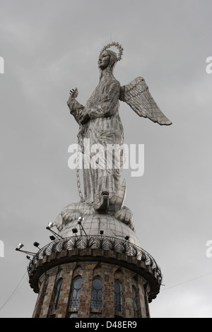 Madonna von El Panecillo Stockfoto