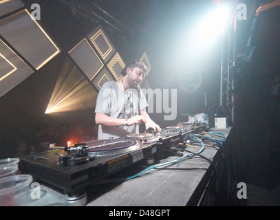 Nachtclub rave Lager Party Club Acid-house Stockfoto